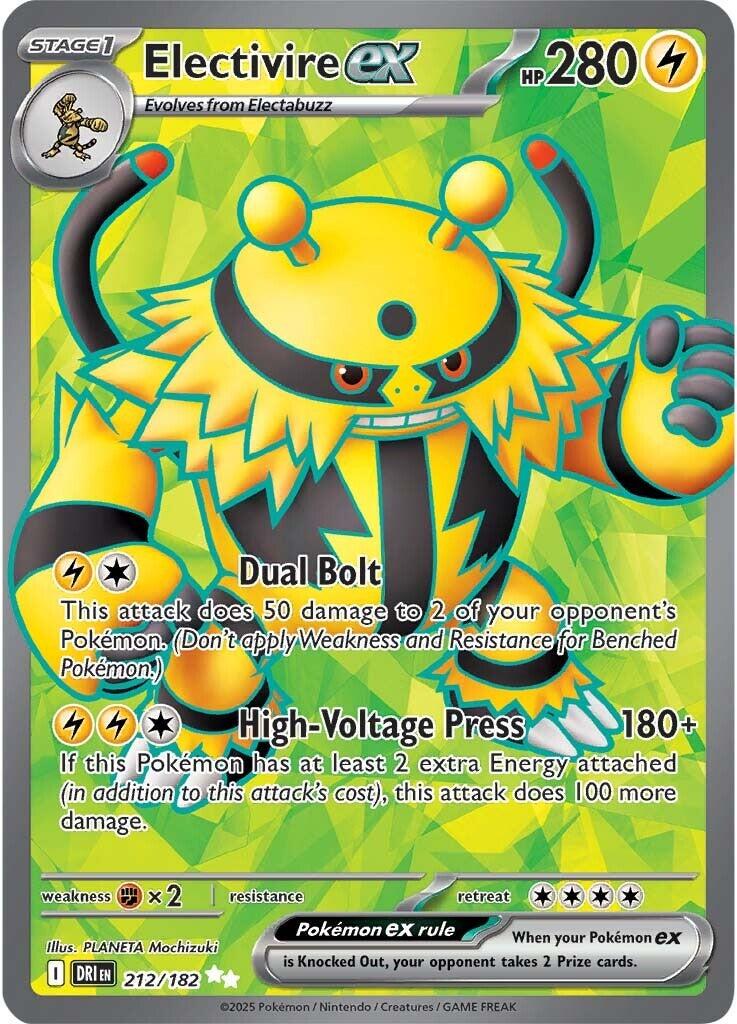 Electivire ex - 212/182 Destined Rivals