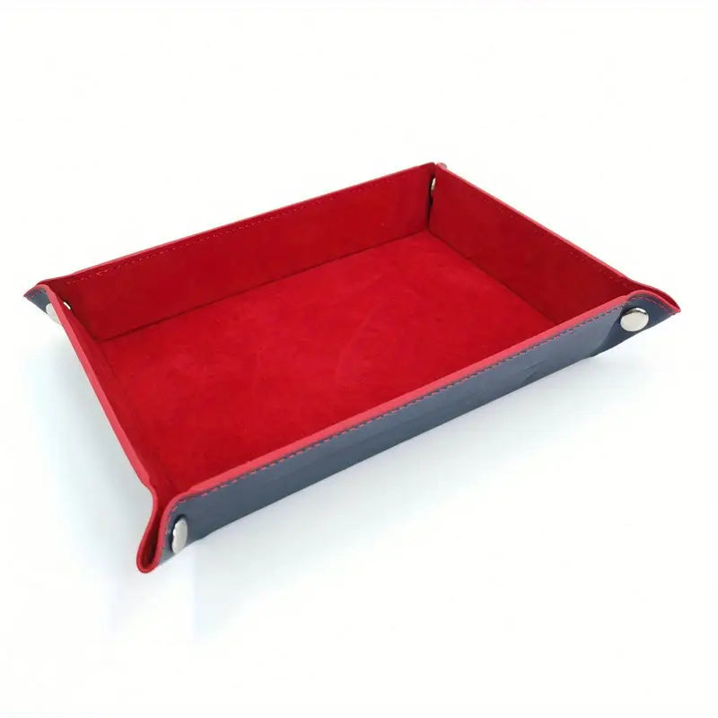 Foldable Velvet Dice Tray