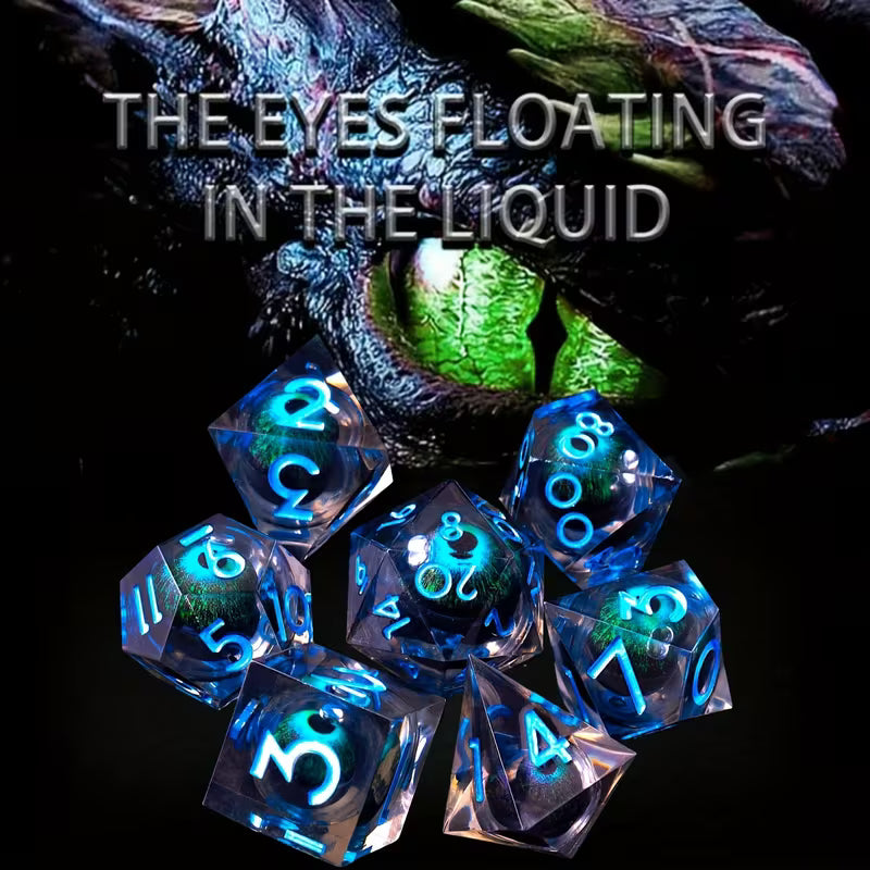 Premium Liquid Core D&D Dice