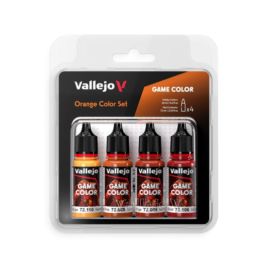 Vallejo - Game Colour - Orange Color Set