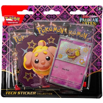 Pokemon TCG SV 4.5 Paldean Fates Tech Sticker Blister