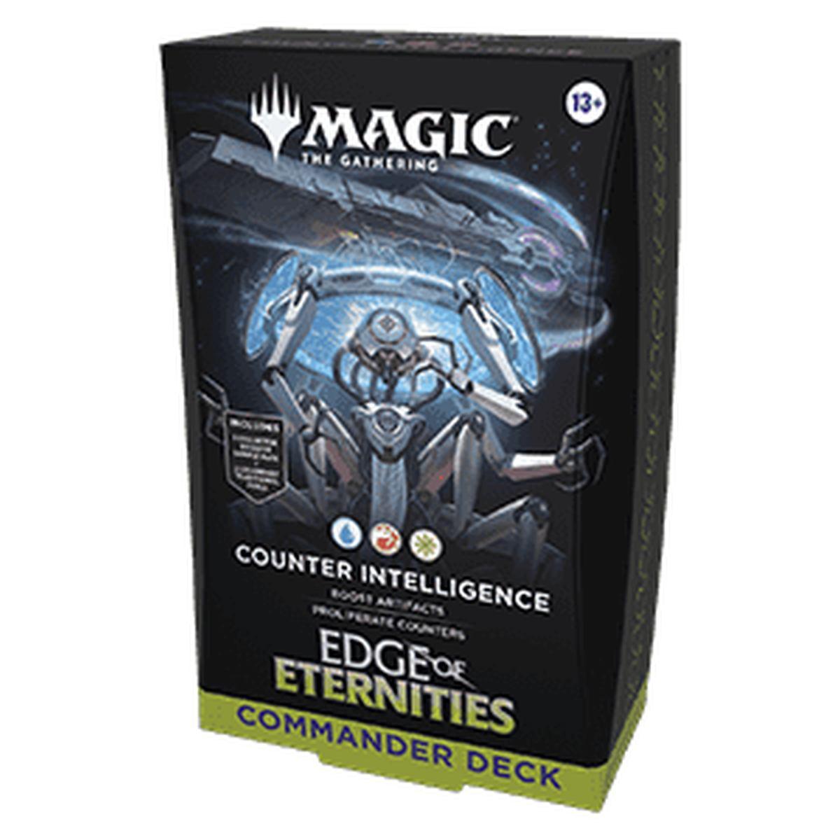 Magic The Gathering Edge of Eternities Commander Deck Counter Intelligence PREORDER