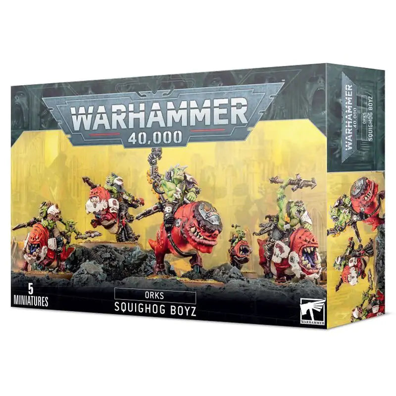 Warhammer 40K: Orks: Squighog Boyz