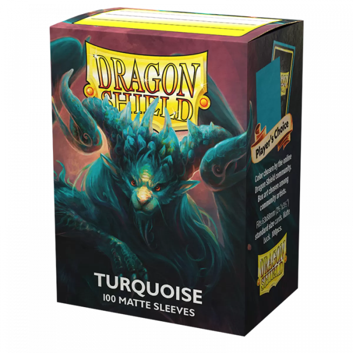 Dragon Shield: Sleeves – Matte– Turquoise