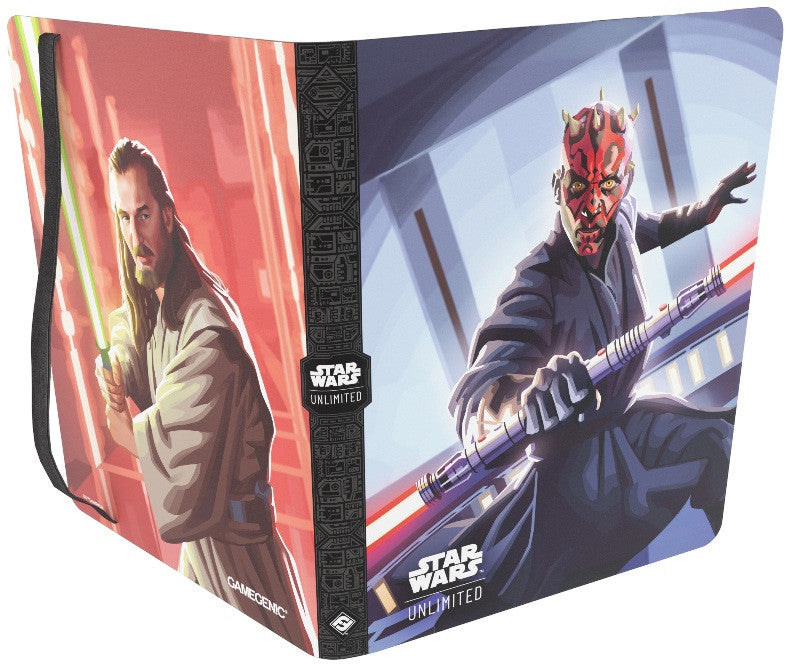 Star Wars Unlimited 18-Pocket Album - Qui-Gon Jinn/Darth Maul