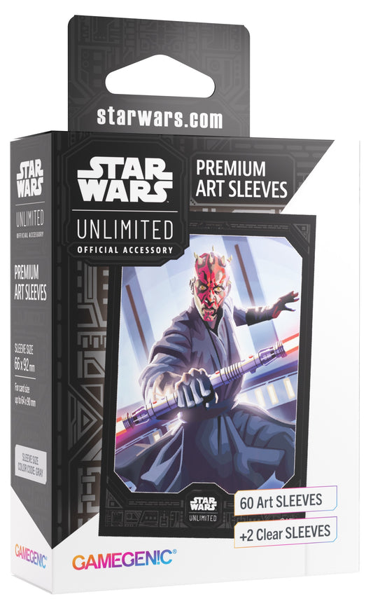 Star Wars Unlimited Premium Art Sleeves - Darth Maul
