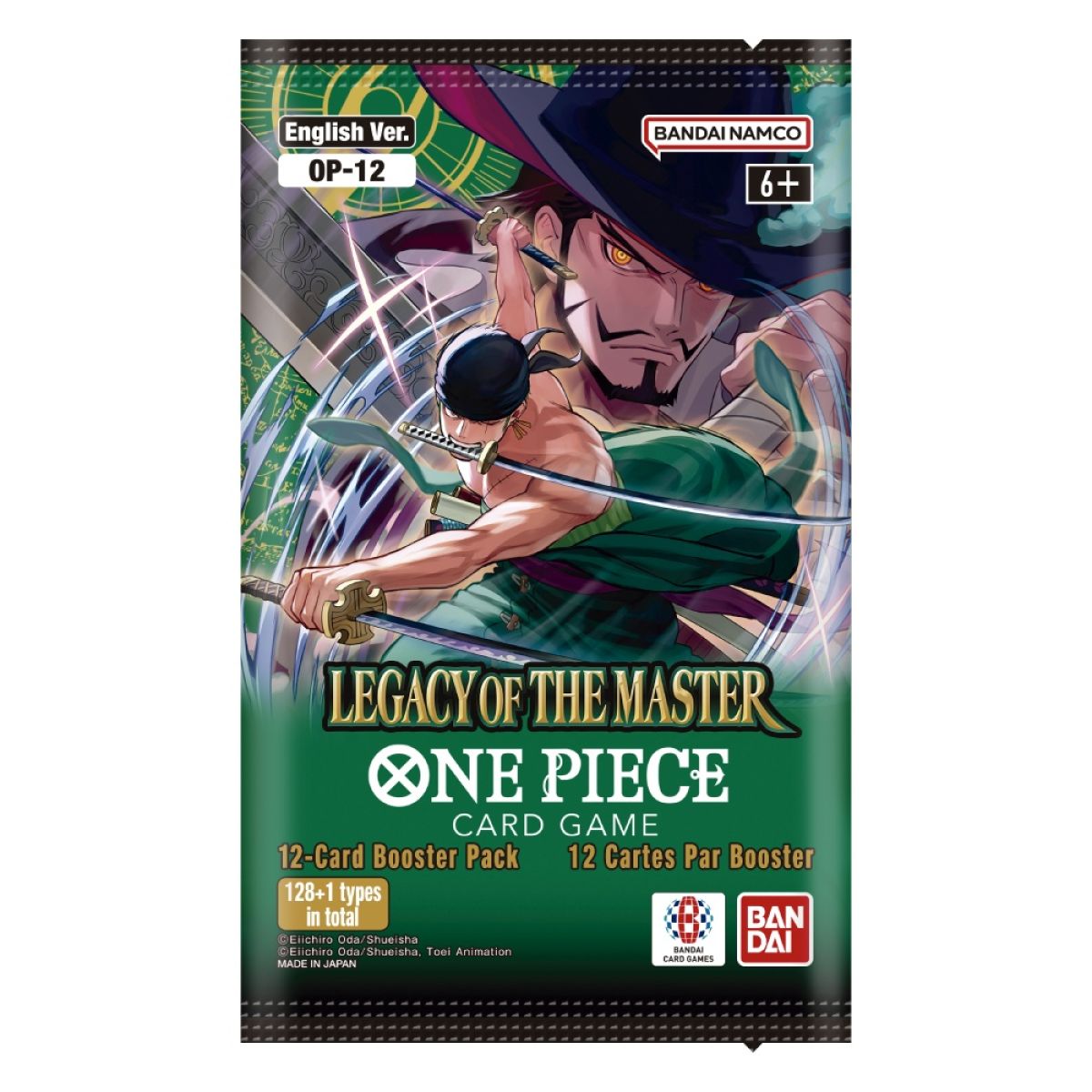 One Piece Card Game OP-12: Legacy of the Master (Single Booster Pack)