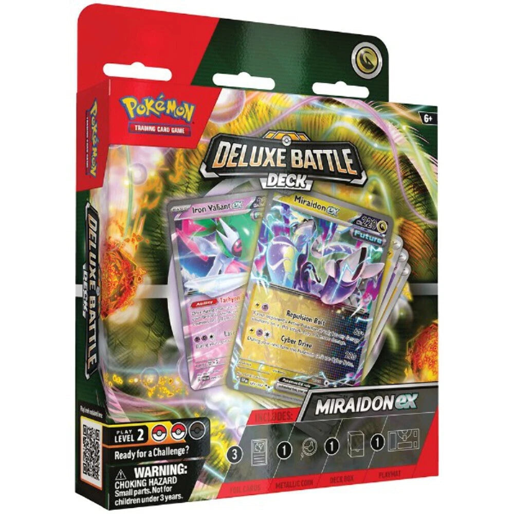 Pokemon TCG: Miraidon and Koraidon ex Deluxe Battle Deck (individual)