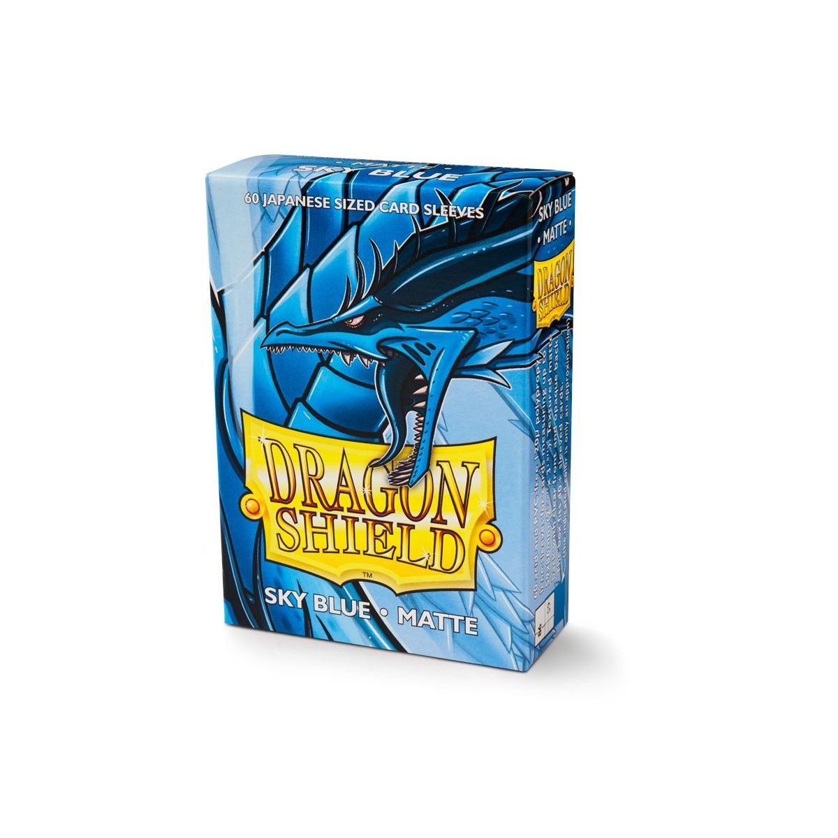 Dragon Shield: Japanese Size Sleeves – Matte – Sky Blue