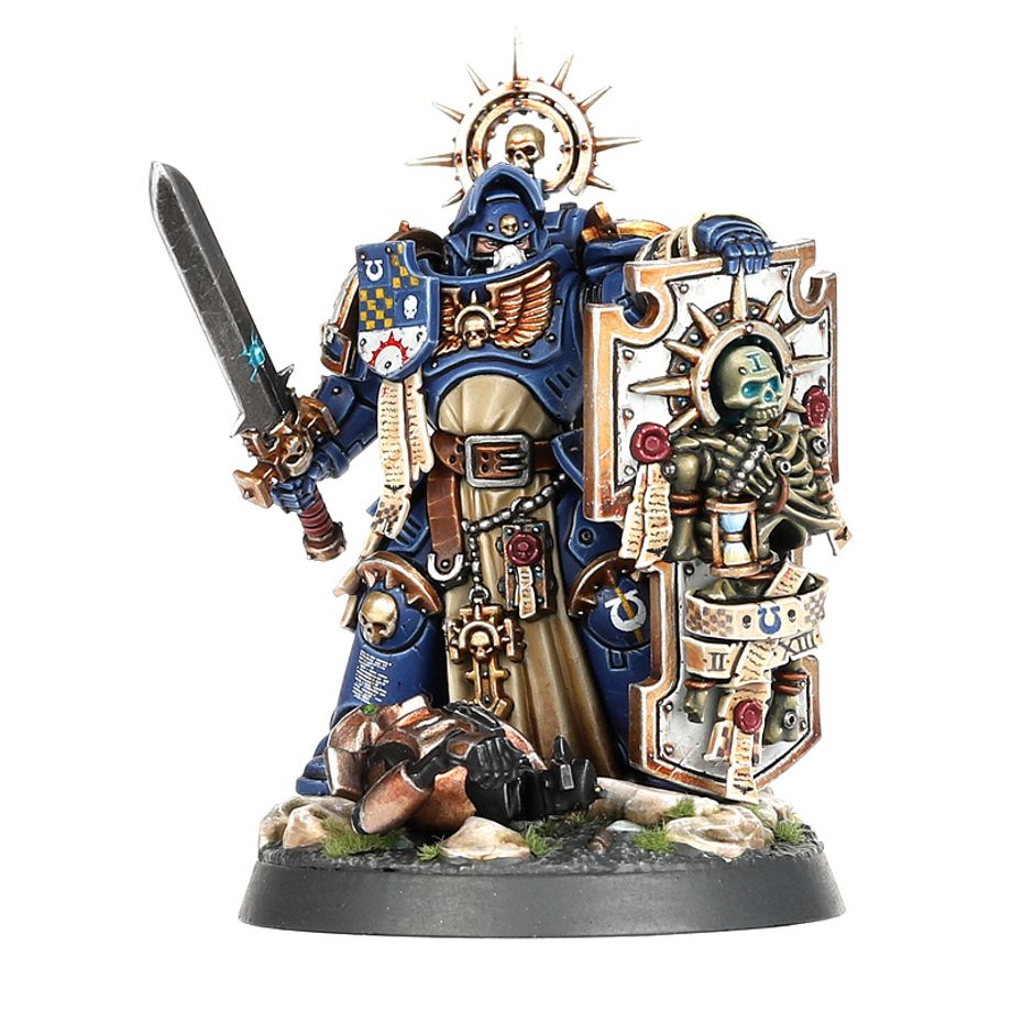 Warhammer 40K: Captain with Relic Shield