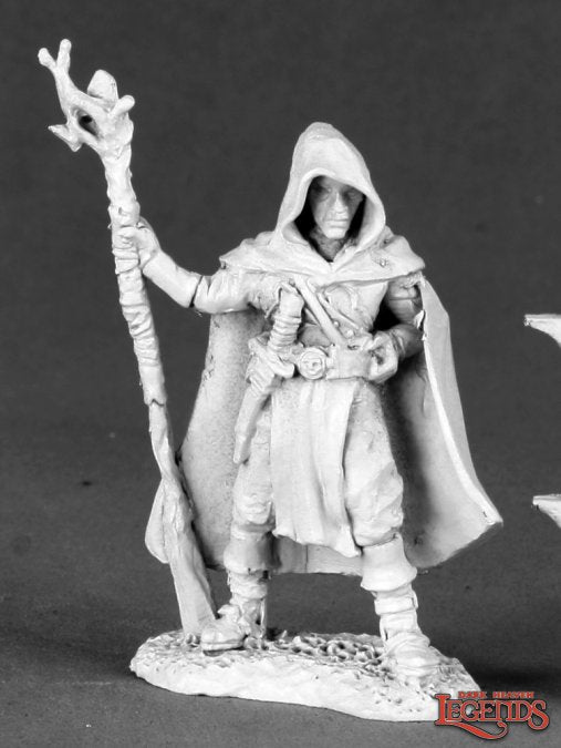 Reaper Pathfinder Bones: Karahl Farstep, Wizard