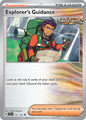 EXPLORER'S GUIDANCE 147/162 Uncommon Temporal Forces Pokemon Near Mint