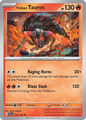 PALDEAN TAUROS 028/193 Uncommon Paldea Evolved Pokemon Near Mint