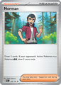 NORMAN 168/182 Uncommon Paradox Rift Pokemon Near Mint