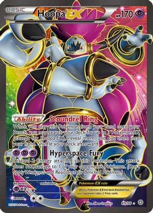 Hoopa EX (89 Full Art)/98  - Holofoil XY  Ancient Origins - Ultra Rare