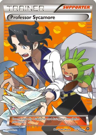 Professor Sycamore 114/114 - XY Steam Siege Holofoil
