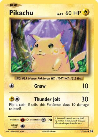 Pikachu 35/108 - XY Evolutions