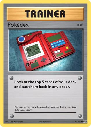 Pokedex 082  - Reverse Holofoil XY  Evolutions - Uncommon