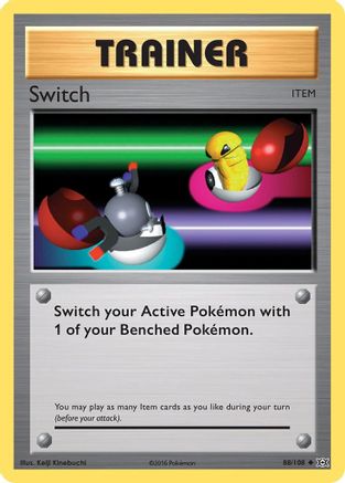 Switch 088  XY  Evolutions - Uncommon