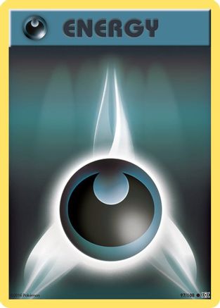 Darkness Energy 097  - Reverse Holofoil XY  Evolutions - Common
