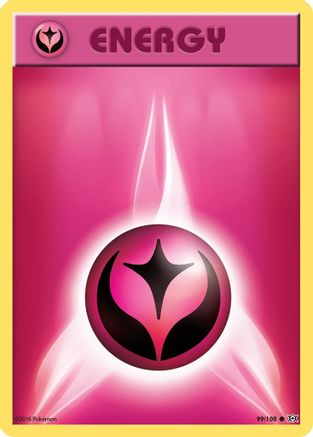 Fairy Energy 099  - Reverse Holofoil XY  Evolutions - Common