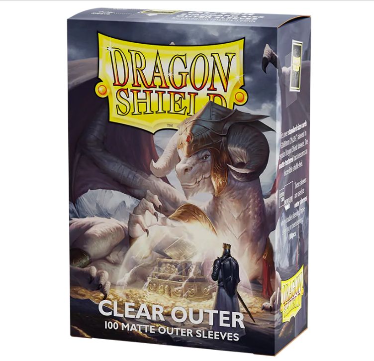 Dragon Shield: Outer Sleeves – Matte – Black