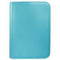 VIVID 4-Pocket Zippered PRO-Binder: Light Blue