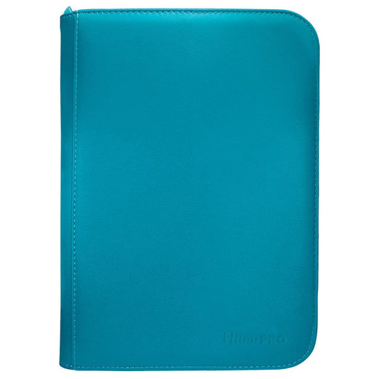 VIVID 4-Pocket Zippered PRO-Binder: Teal