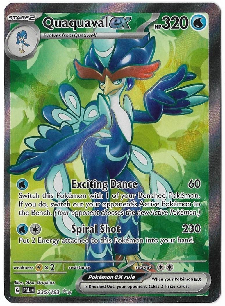 Quaquaval ex - 235/193 - Paldea Evolved