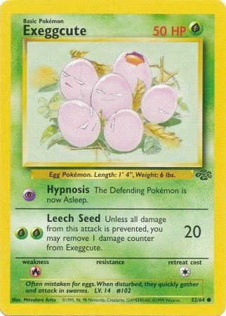 Exeggcute 052  - Unlimited Jungle - Common