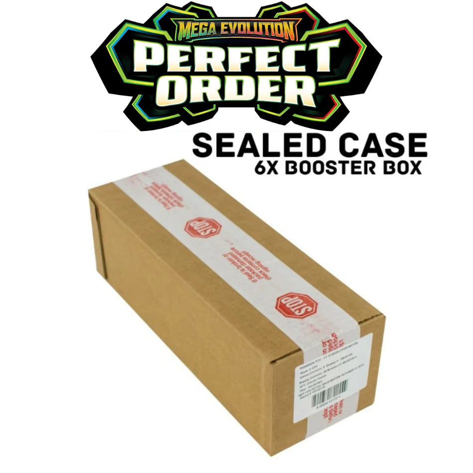 Pokemon TCG Mega Evolutions - Perfect Order Booster Case