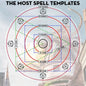 Extra Large 30" Acrylic Spell AOE Damage Template