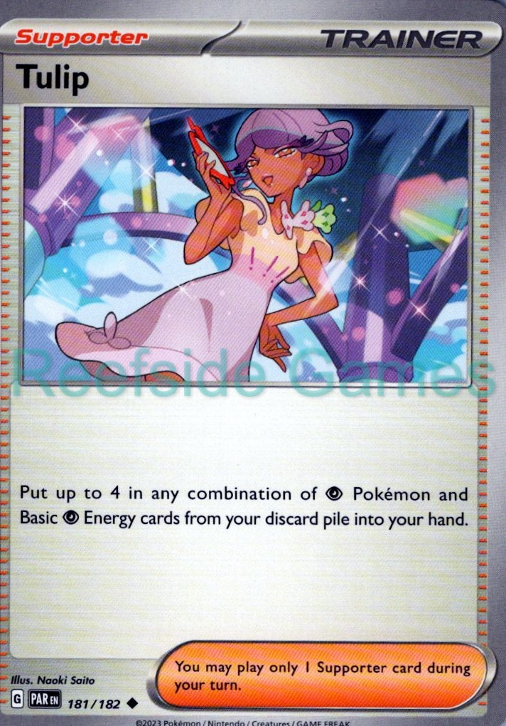 TULIP 181/182 Uncommon Paradox Rift Pokemon Near Mint