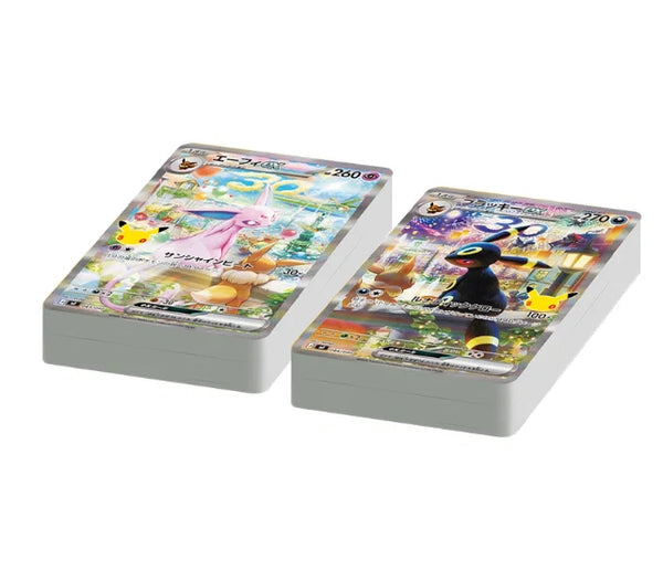 Pokemon 30th Celebration - Premium Deck Set – Espeon & Umbreon | Japanese Pokemon Card Booster box