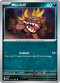 MASCHIFF 141/193 Common Paldea Evolved Pokemon Near Mint