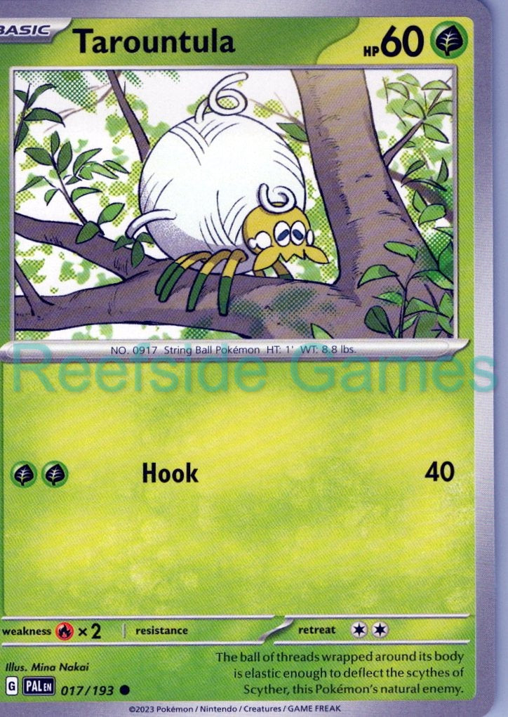 TAROUNTULA 017/193 Common Paldea Evolved Pokemon Near Mint