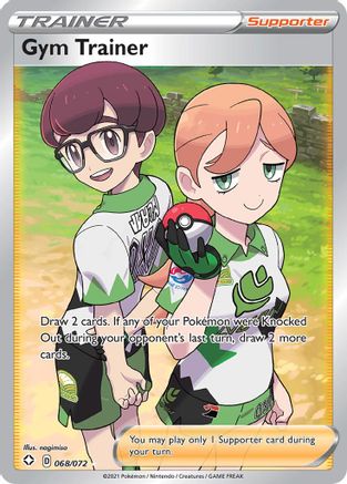 Gym Trainer (Full Art) 068  - Holofoil Shining Fates - Ultra Rare