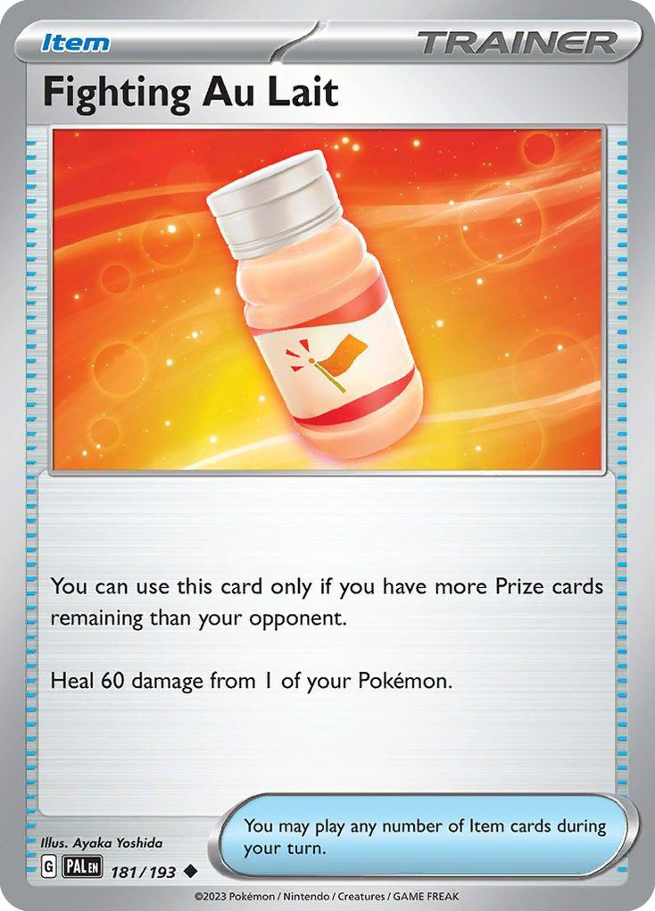 FIGHTING AU LAIT 181/193 Uncommon Paldea Evolved Pokemon Reverse Holo Near Mint