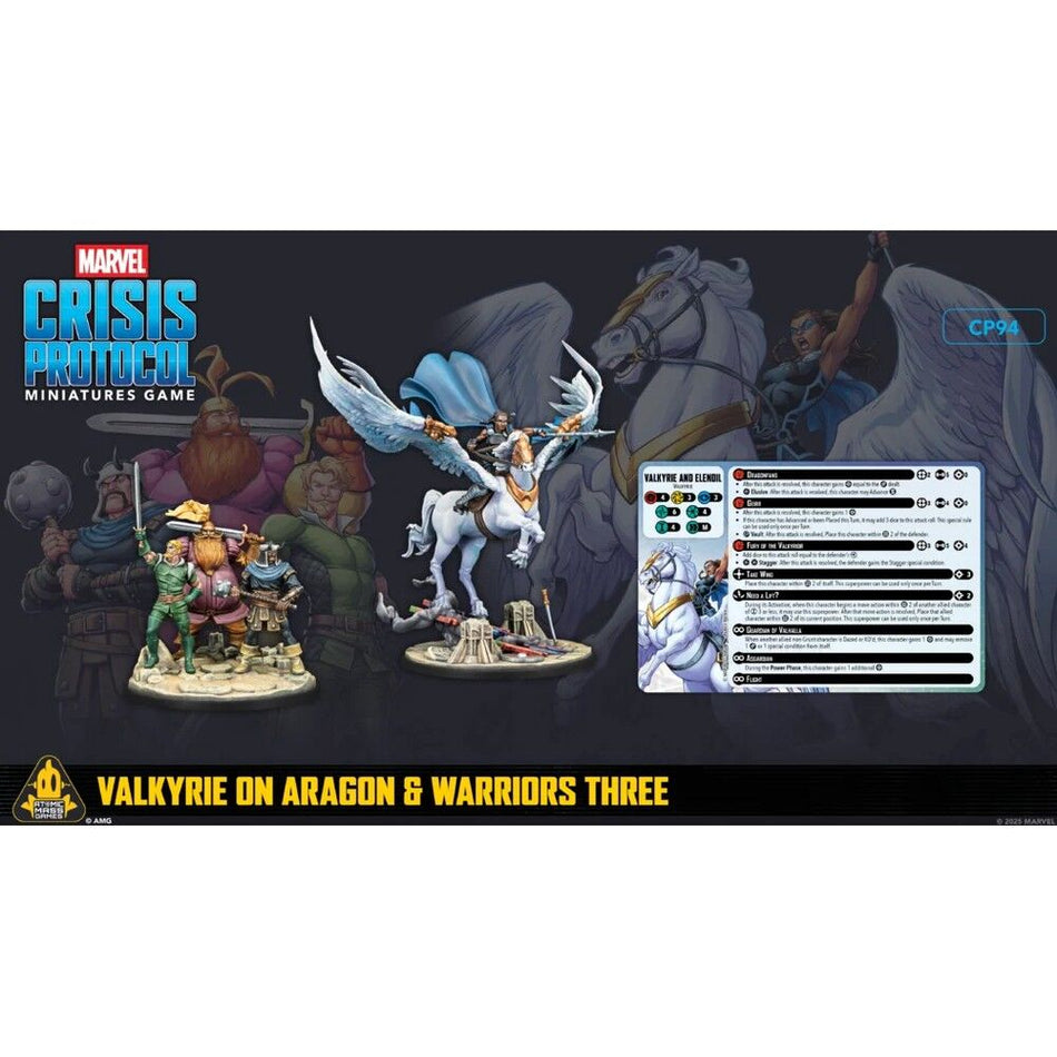 Marvel: Crisis Protocol – Valkyrie on Elendil & Warriors