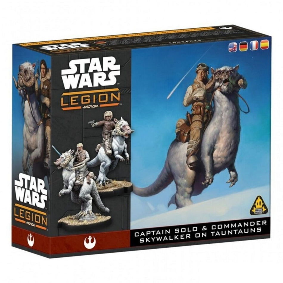 Star Wars: Legion – Captain Solo & Commander Skywalker on Tauntuns