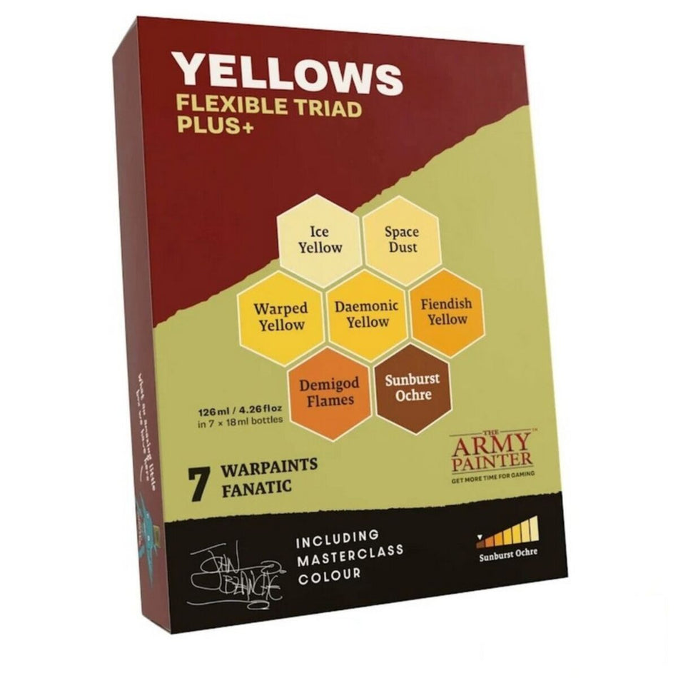 Army Painter - Flexible Triad PLUS - Yellows