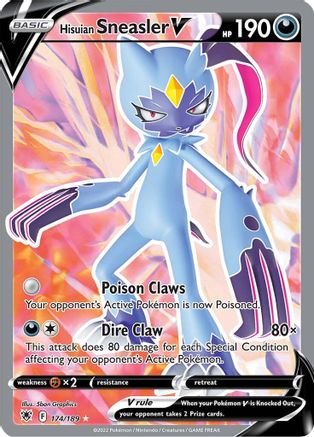 Hisuian Sneasler V (Full Art) - 174/189 - Astral Radiance