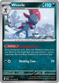 WEAVILE 134/193 Rare Paldea Evolved Pokemon Near Mint