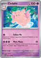CLEFABLE 036/165 Uncommon 151 Pokemon Near Mint