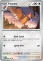 FEAROW 022/165 Uncommon 151 Pokemon Near Mint