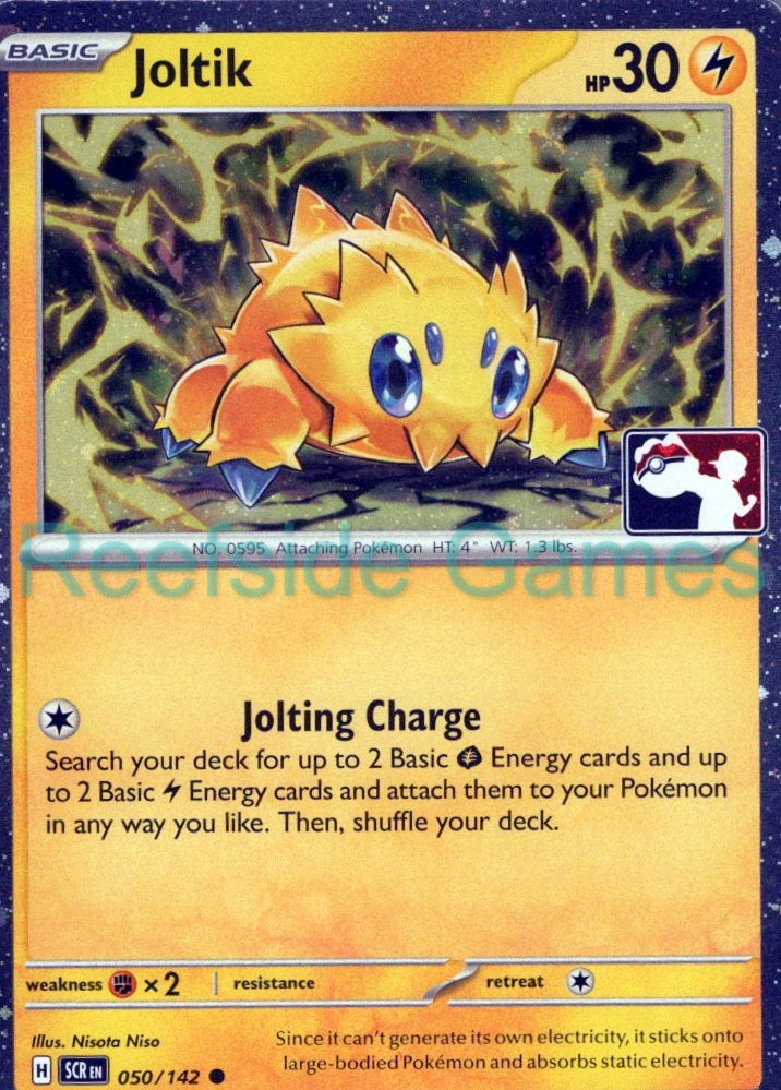 JOLTIK 050/142 Holo Common Prize Pack Series Cards Pokemon Near Mint