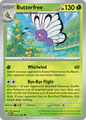 BUTTERFREE 012/165 Uncommon 151 Pokemon Near Mint
