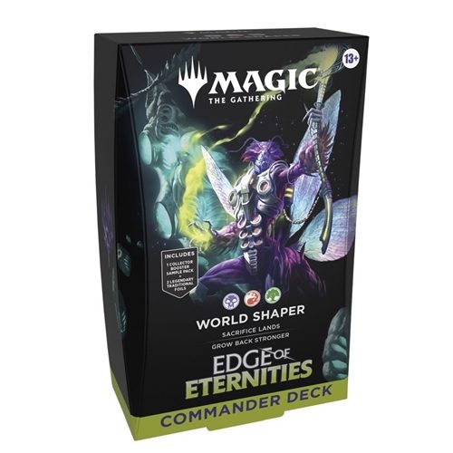 Magic The Gathering Edge of Eternities Commander Deck World Shaper