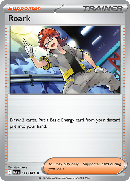 ROARK 173/182 Uncommon Paradox Rift Pokemon Near Mint