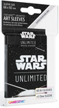 Star Wars: Unlimited Art Sleeves - Card Back White